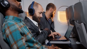 Hat man im Flugzeug WLAN